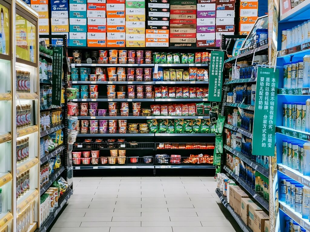 Well arranged Supermarket